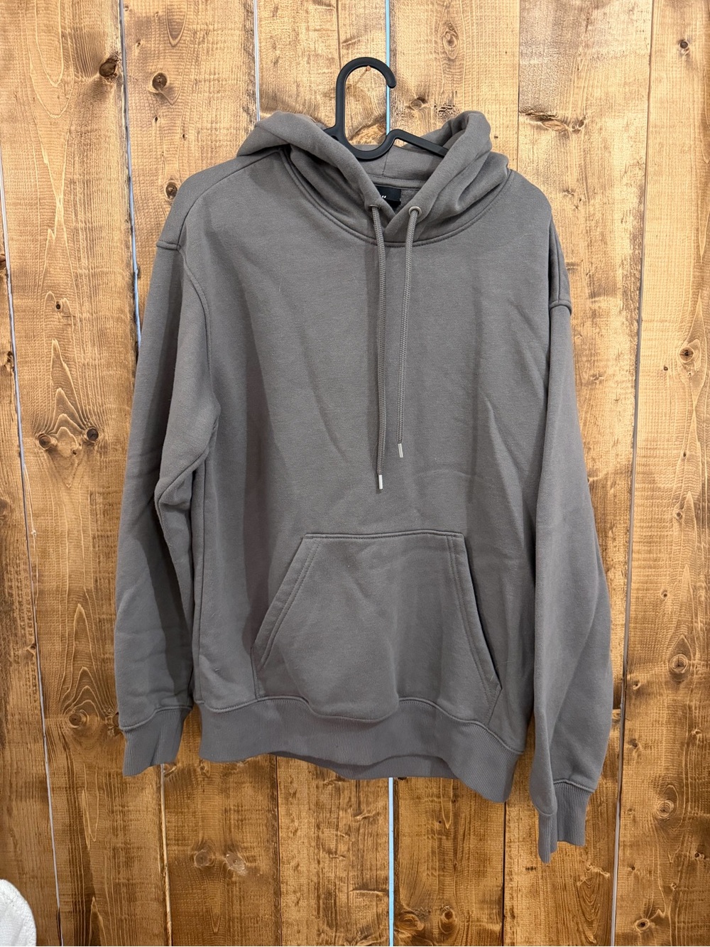 H&M Men's Hooded Pullover Sweatshirt - Taupe